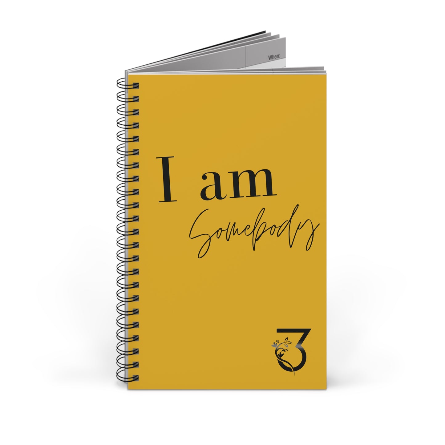 I Am Somebody Spiral Journal