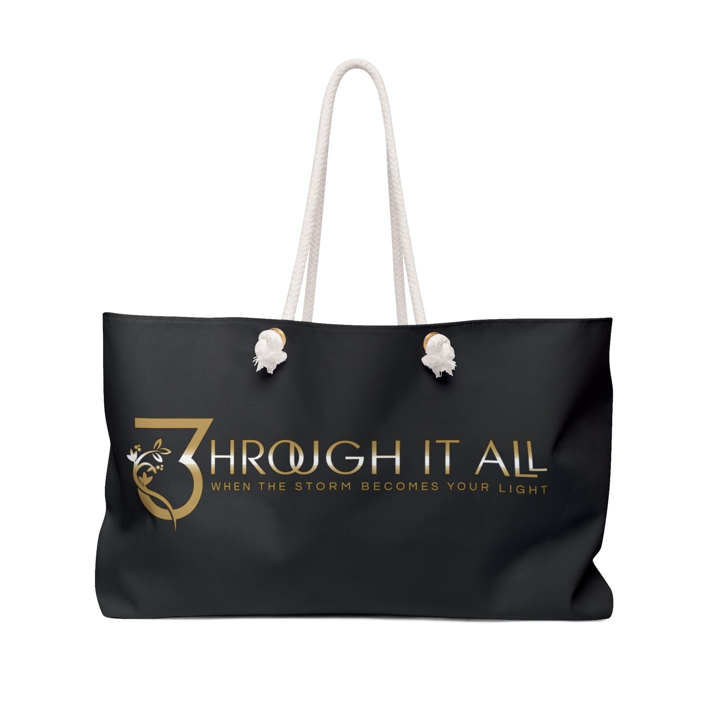 3hrough It All Weekender Bag