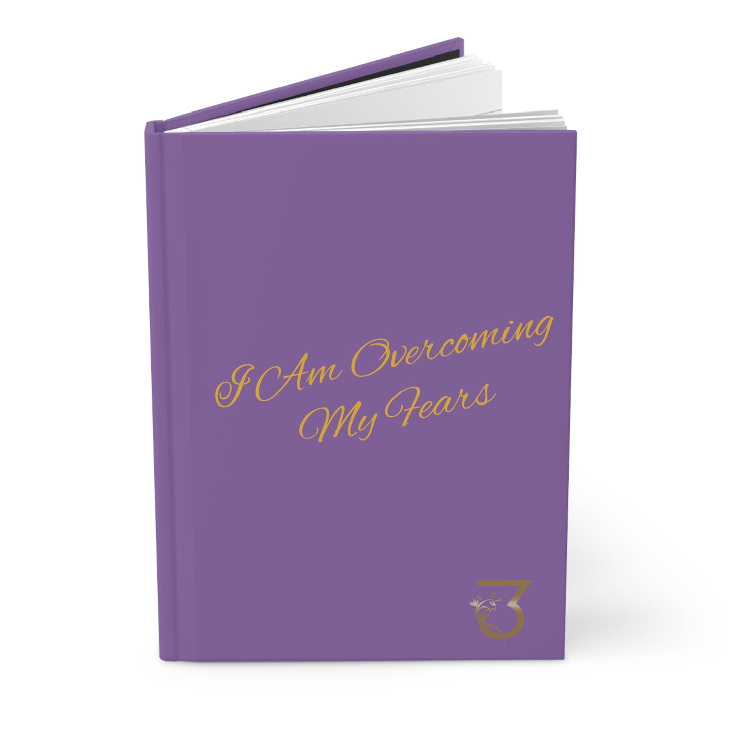 I AM Overcoming My Fears Hardcover Journal Matte