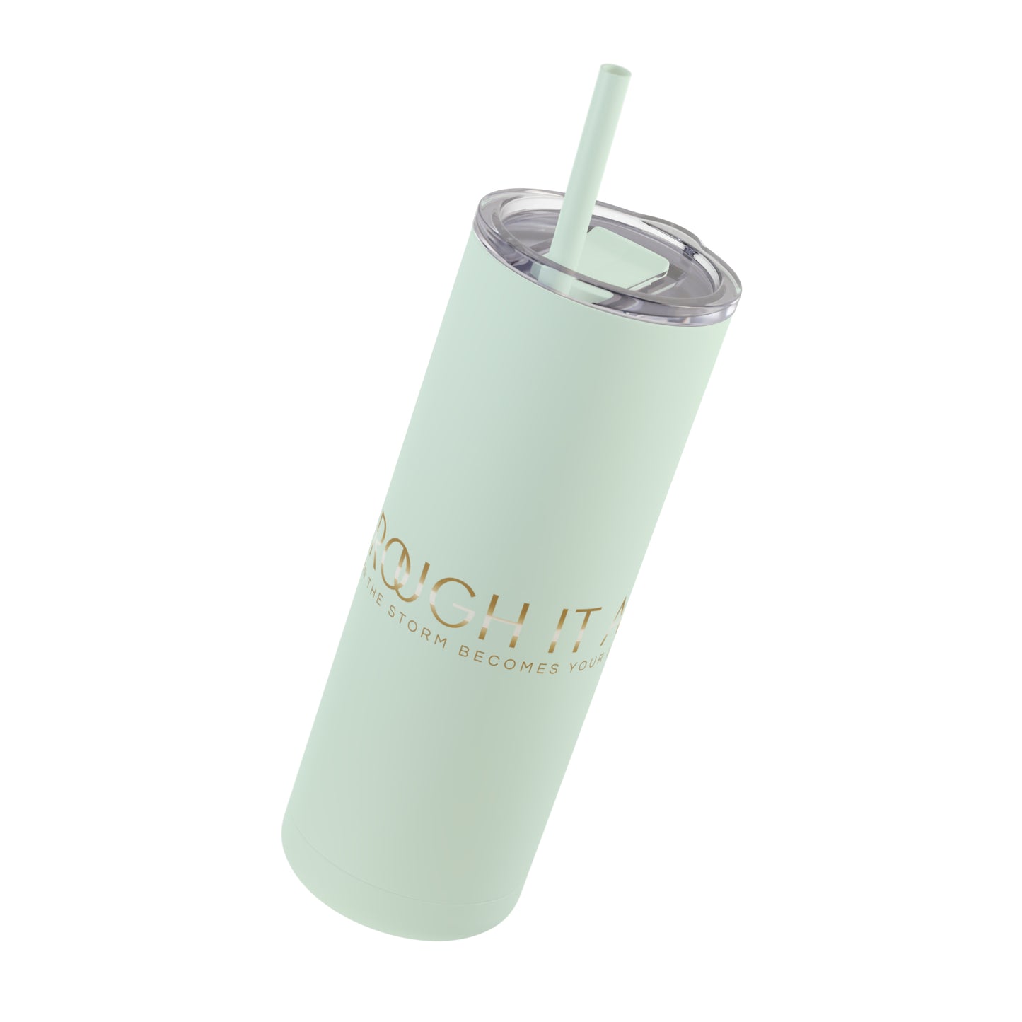 3hrough It All Skinny Matte Tumbler, 20oz